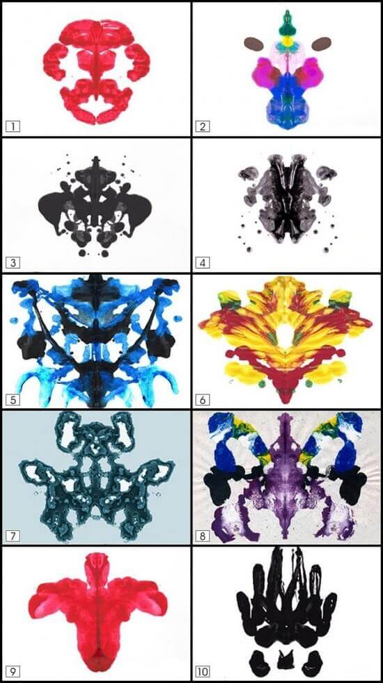 УЗНАЙ СВОЙ ПСИХОЛОГИЧЕСКИЙ ПОРТРЕТ С ПОМОЩЬЮ ЧЕРНИЛЬНЫХ ПЯТЕН РОРШАХА
