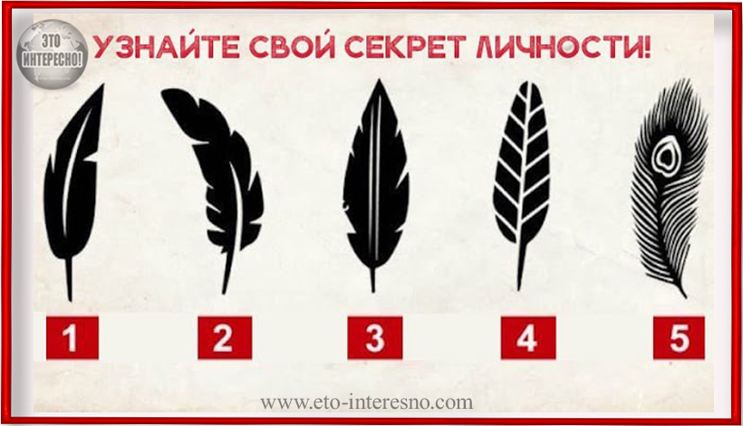 ТЕСТ: ВЫБЕРИТЕ ПОНРАВИВШЕЕСЯ ПЕРО, И УЗНАЙТЕ СВОЙ СЕКРЕТ ЛИЧНОСТИ!