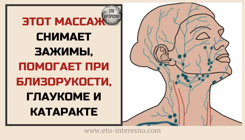 ЭТОТ МАССАЖ СНИМАЕТ ЗАЖИМЫ, ПОМОГАЕТ ПРИ БЛИЗОРУКОСТИ, ГЛАУКОМЕ И КАТАРАКТЕ